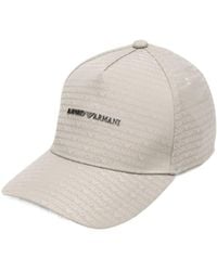 Emporio Armani - Monogram Logo Baseball Cap - Lyst