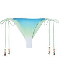 CASABLANCA - Beaded Tie-Side Bikini Briefs - Lyst