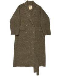 Uma Wang - Double-Breasted Coat - Lyst