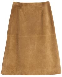 Jil Sander - 159 Lh Midi Skirt - Lyst