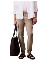 Calvin Klein - Skinny Ripstop Cargo Pants - Lyst