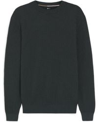 BOSS - Crew-Neck Sweater - Lyst