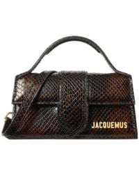 Jacquemus - Embossed Logo Lettering Mini Shoulder Bag - Lyst