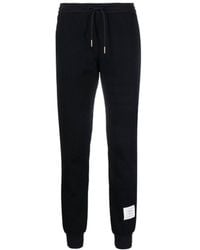 Thom Browne - Seersucker Drawstring Track Pants - Lyst