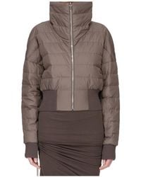 Moncler - Cropped Funnel Jacket - Lyst