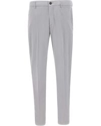 Eleventy - Straight-Leg Pleated Pants - Lyst