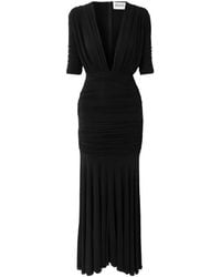 TOVE - V-Neck Ruched Dress - Lyst