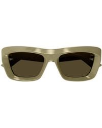Bottega Veneta - Eyewear Classic Cat-Eye Frame Sunglasses - Lyst