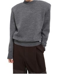 Bottega Veneta - Wool Tailored Sweater - Lyst