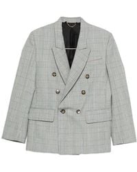 Victoria Beckham - Double-Breasted Tailored Blazer - Lyst