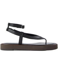 BY FAR - Cece Wraparound Sandals - Lyst