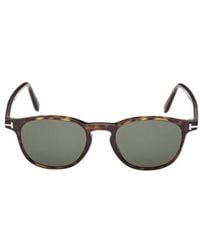 Tom Ford - Eyewear Holt Round Frame Sunglasses - Lyst