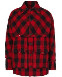 Junya Watanabe - Plaid Long-Sleeved Casual Jacket - Lyst