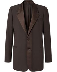 Fendi - Single Breasted Tailored Blazer - Lyst