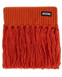 Moschino - Tasseled Scarf - Lyst