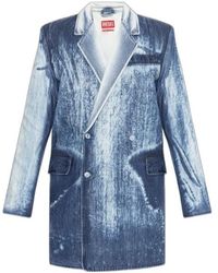 DIESEL - De-Lumea Fsi1 V-Neck Jacket - Lyst