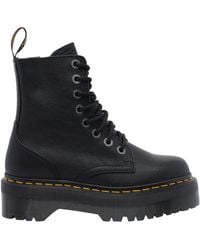 Dr. Martens - Jadon Iii Pisa-Leather Platform Boots - Lyst