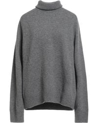 Maison Margiela - Wool Turtleneck Long-Sleeve Knit Sweater - Lyst