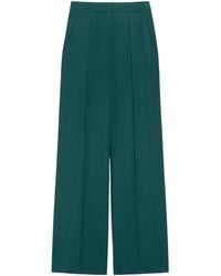 Max Mara - Fernet High Waist Wide-Leg Trousers - Lyst