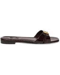Fendi - Ffold Hagfish Sandals - Lyst