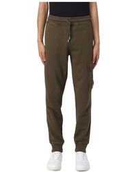 C.P. Company - Lens-Detail Cotton Track Pants - Lyst