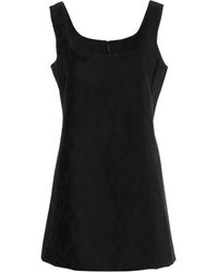 Chloé - Chloé Crewneck Sleeveless Mini Dress - Lyst