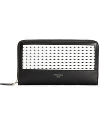 Dolce & Gabbana - Woven Plonge Calfskin Wallet - Lyst