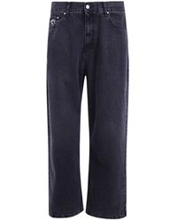 Arte' - Faded Effect Straight Leg Jeans - Lyst