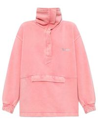 The Attico - The Zipped Neck Sweater - Lyst