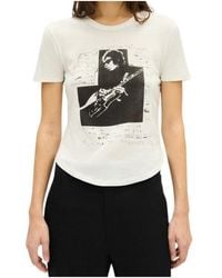 Ann Demeulemeester - Floor Curved-Hem T-Shirt - Lyst