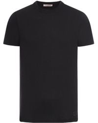 Valentino - Crewneck Short-Sleeved T-Shirt - Lyst