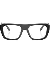 Prada - Eyewear Geometric Frame Glasses - Lyst