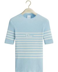 Dior - Iviera Short-Sleeved Fitted Sweater - Lyst