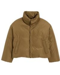 Ami Paris - Embossed-Logo Puffer Jacket - Lyst