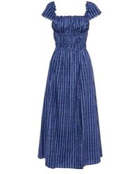 Altuzarra - Ruched Cotton-Blend Midi Dress - Lyst