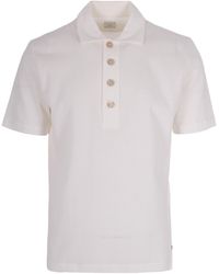 Eleventy - Straight Polo Shirt - Lyst