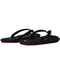 Christian Louboutin - Super Loubi Flip-Flops - Lyst