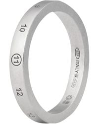 Maison Margiela - Numbered Band Ring - Lyst