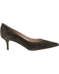 Gianvito Rossi - Pointed-Toe Slip-On Pumps - Lyst