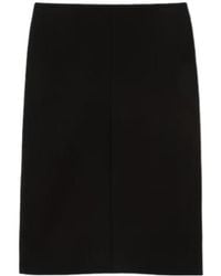 Gucci - Crêpe Slit Detailed Skirt - Lyst