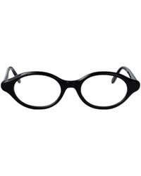 Loewe - Oval Frame Glasses - Lyst