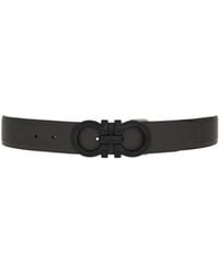 Ferragamo - Reversible And Adjustable Gancini Belt - Lyst