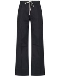 Rick Owens - Drawstring Casual Pants - Lyst