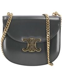 【CELINE】BESACE TALULAH SHOULDER BAG Celine Chain Besace Talulah in Black | Lyst