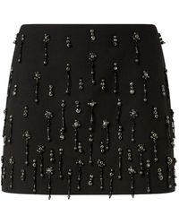 Pinko - Embellished Mini Skirt - Lyst