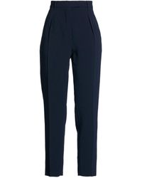 Max Mara - Solid-Color Slim Tapered Trousers - Lyst
