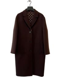 Gucci - Belted Button-Up Coat - Lyst