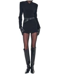 Norma Kamali - Long-Sleeve Zip-Up Jacket - Lyst