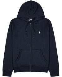 Polo Ralph Lauren - Cotton-Blend Regular Fit Zip Hoodie - Lyst