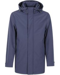 Woolrich - Hooded Down Jacket - Lyst